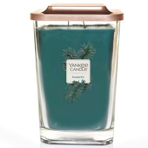 Large yankee candle frosted fir